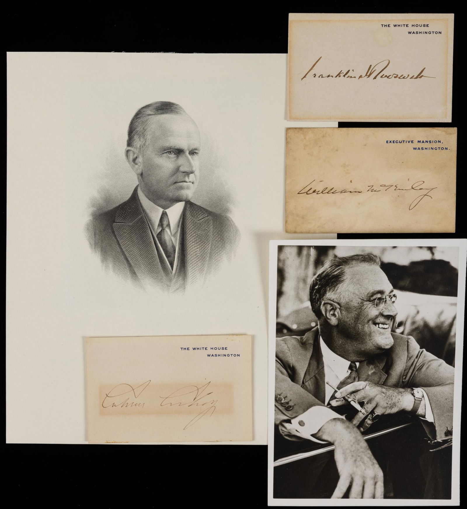 Roosevelt, Franklin D., Calvin Coolidge and William (1 of 1)