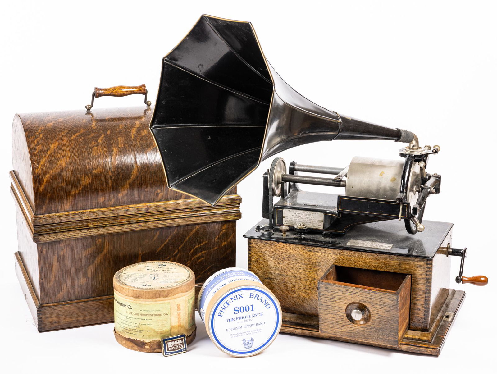 Thomas Edison Concert Phonograph Player ca. 1899. (1 of 1)