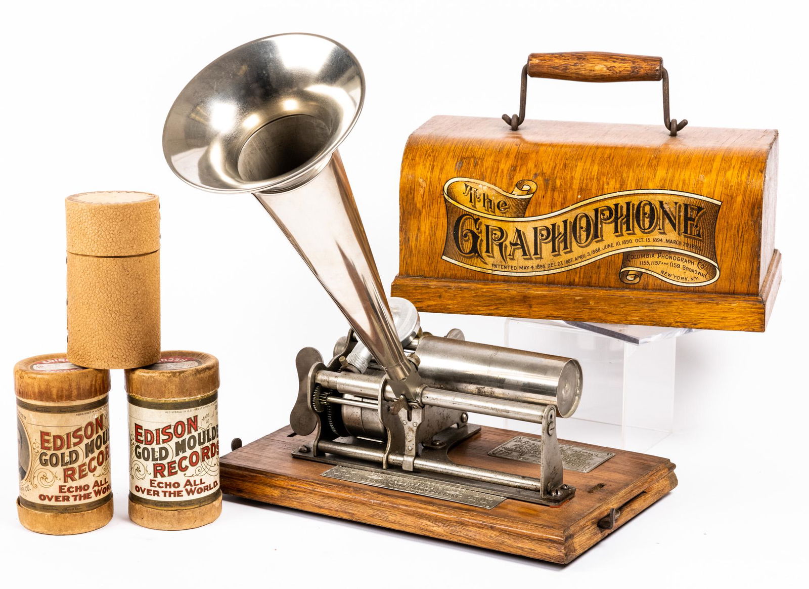 Columbia Phonograph Co.: The Graphaphone Type B Player, (1 of 1)