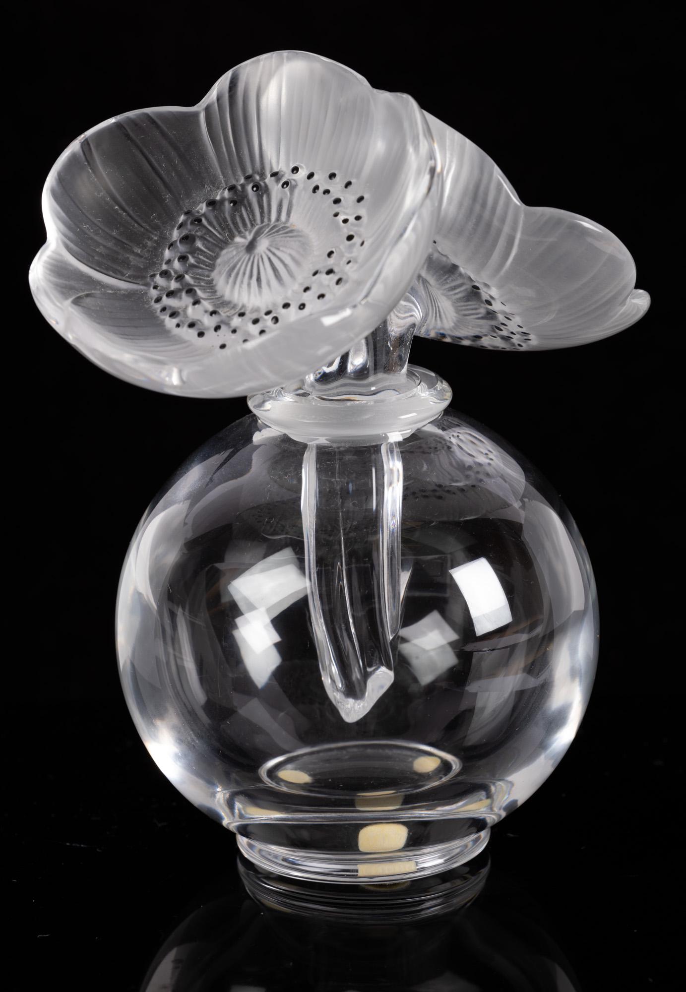 RenÃ© Lalique Deux Anemones Perfume Bottle, Signed (1 of 1)