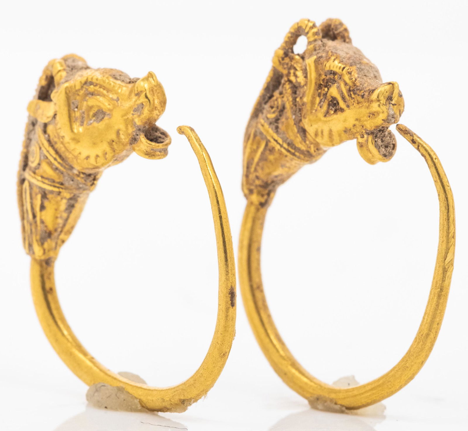 Hellenistic Period, ca. 3rd Century BC, 20K Gold Ibex (1 of 1)