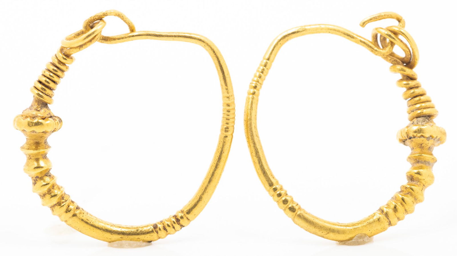 Hellenistic Period, ca. 4th Century B.C., 22K Gold Hoop (1 of 1)