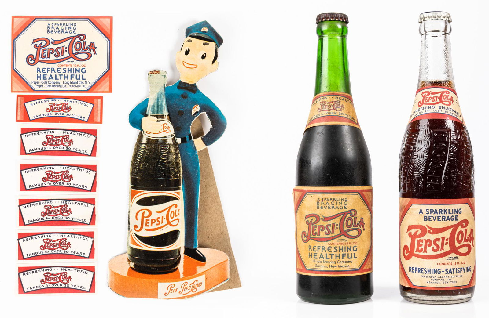Pepsi-Cola: Fine Collection of Early Pepsi-Cola: 1930s (1 of 1)