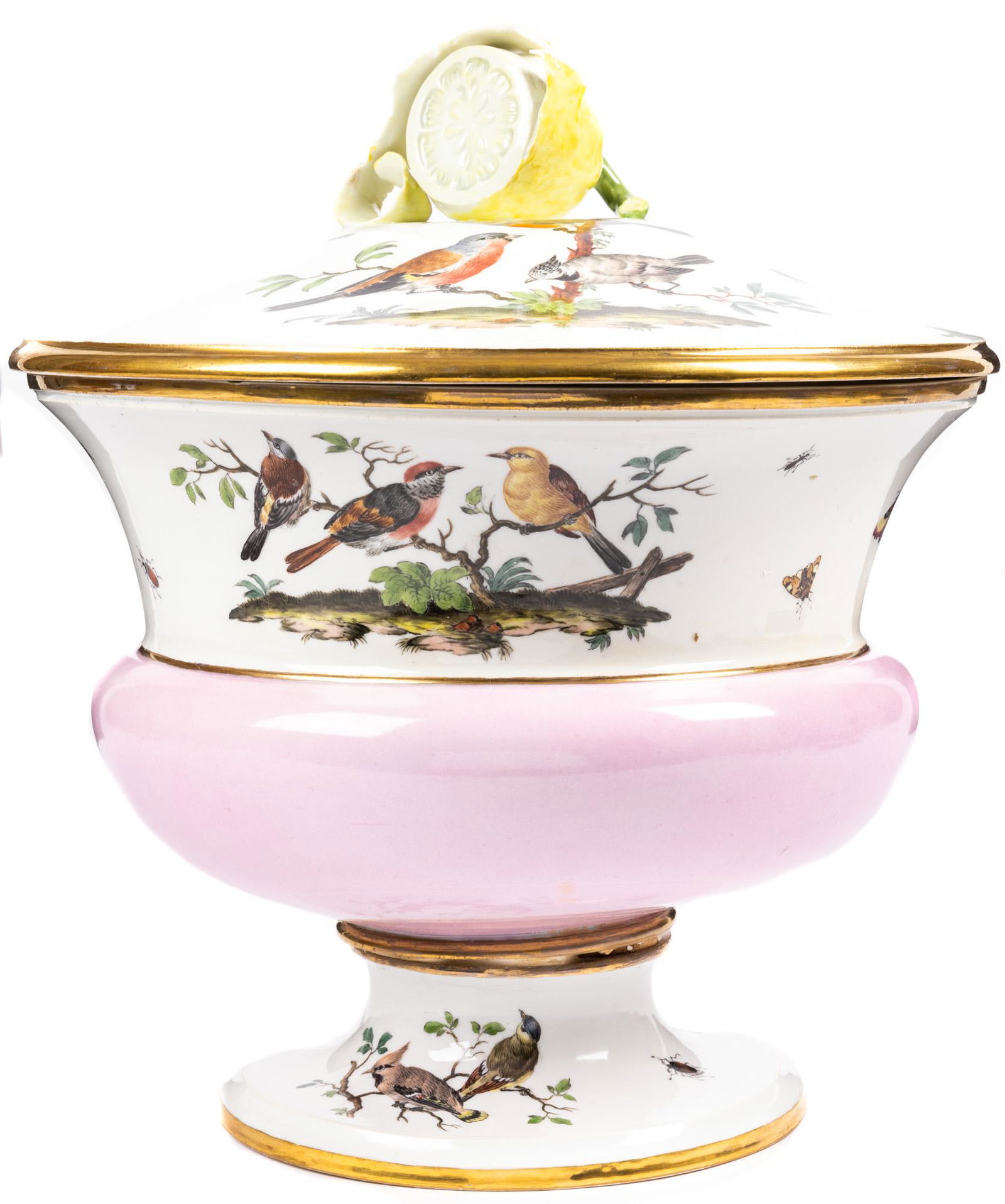 Rare Meissen Cold Soup Tureen with Peeled Lemon Handle (1 of 1)