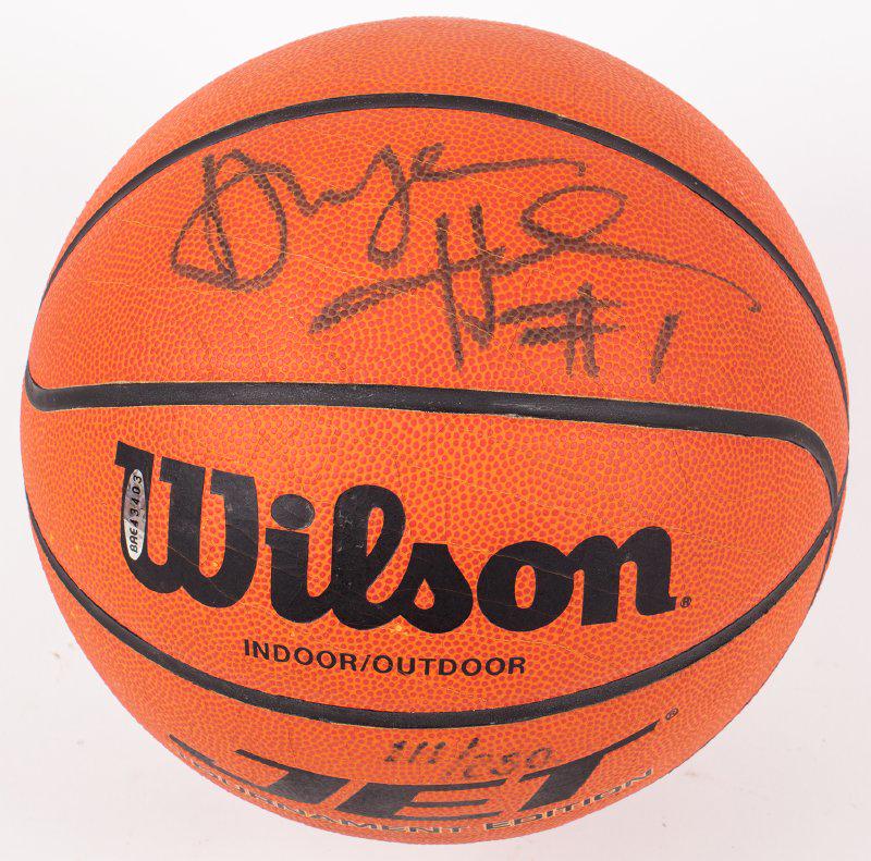 Collection of 7 Signed Basketball Collectibles by Upper (1 of 2)