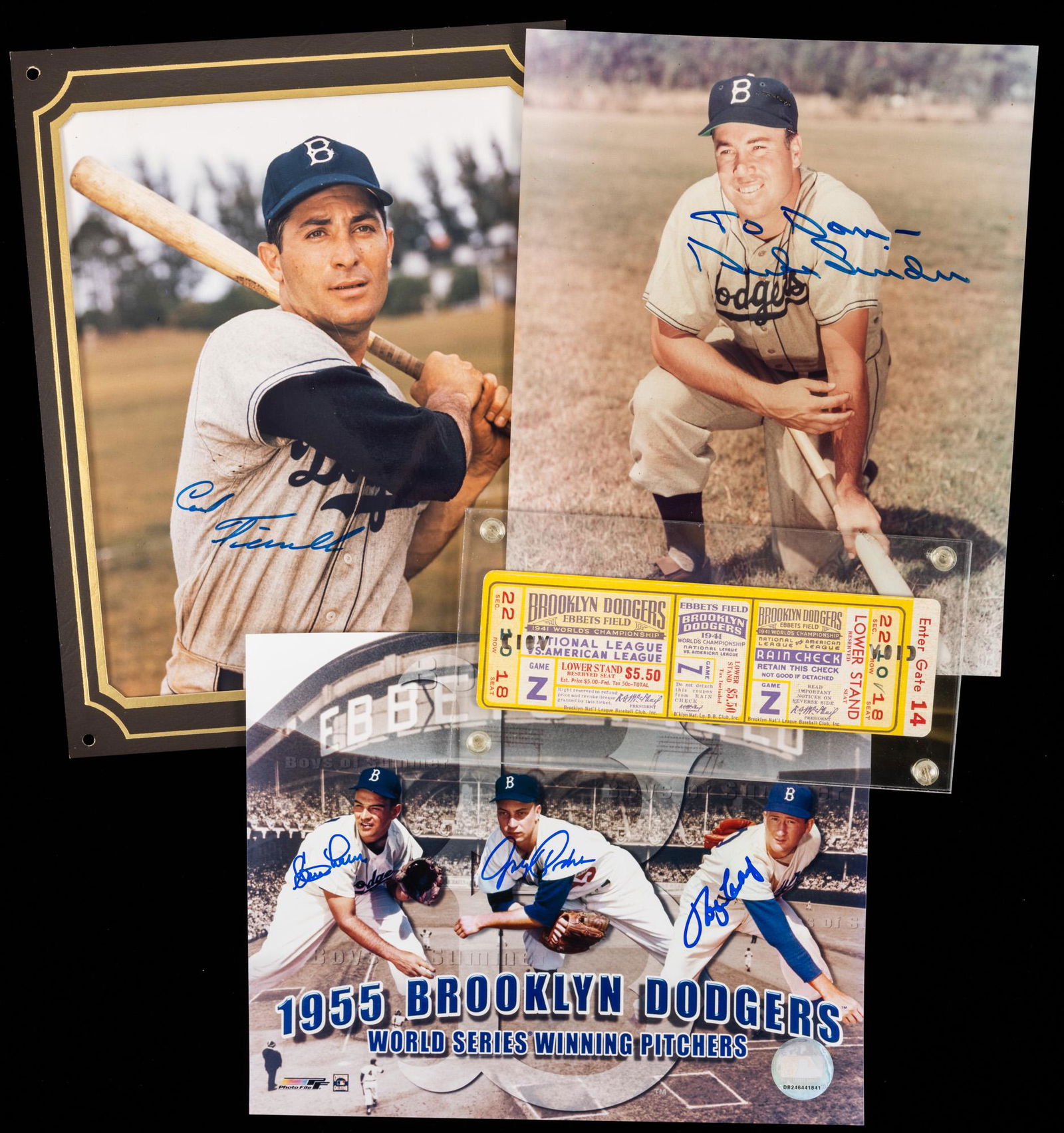 Brooklyn Dodgers: 1941 World Series Full Ticket Proof, (1 of 1)