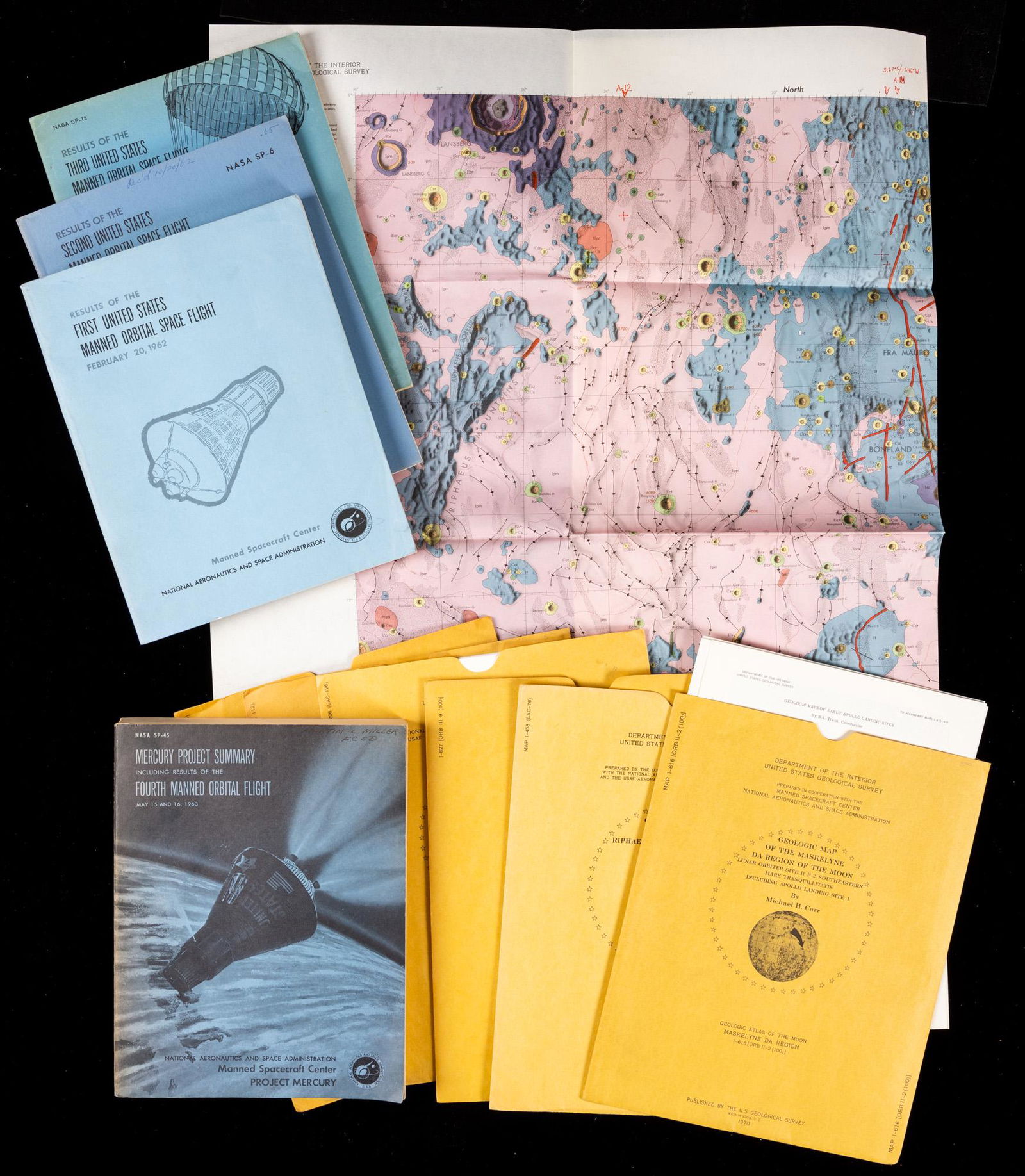 Mercury 6-9: Publications From the First 4 Orbital (1 of 1)