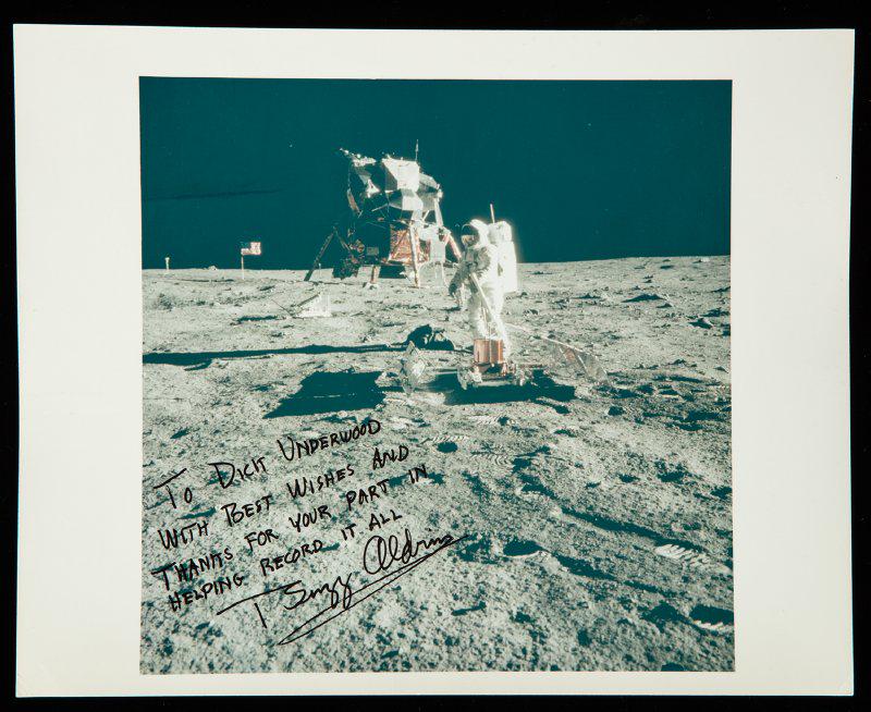 Apollo 11: Buzz Aldrin Inscribed and Signed Photo to (1 of 1)
