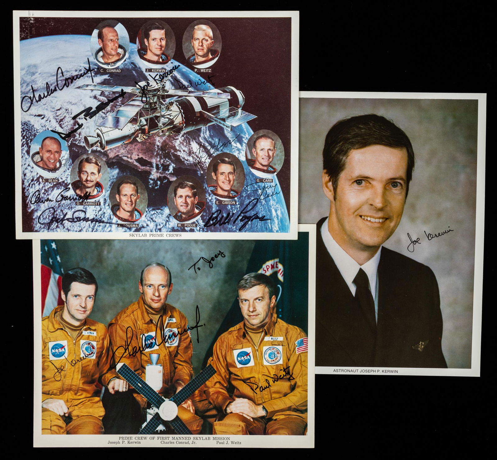 Skylab Prime Crews Litho Signed By Charles Conrad, (1 of 1)