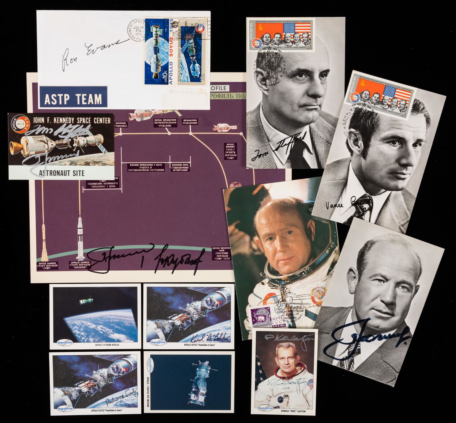 ASTP: Collection of Signatures by the Three American (1 of 1)