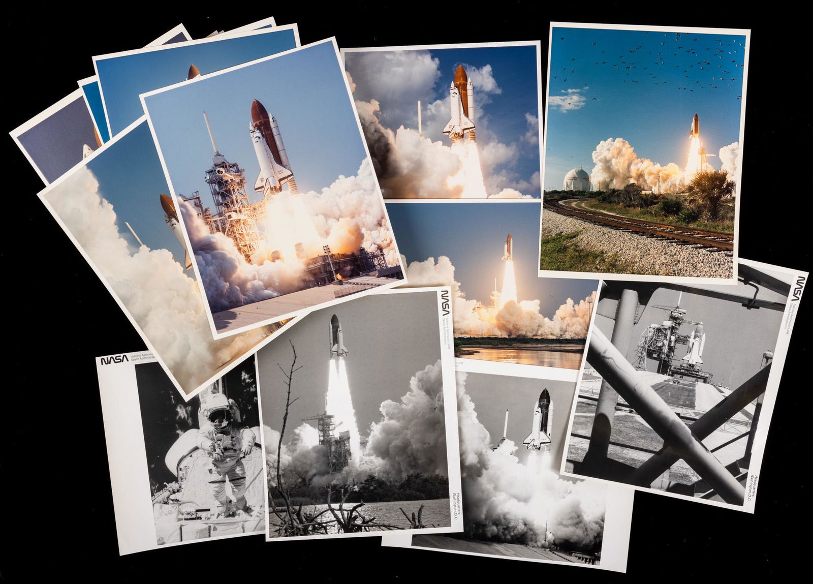 Collection of 61 Original NASA Shuttle Photos and 57 (1 of 1)