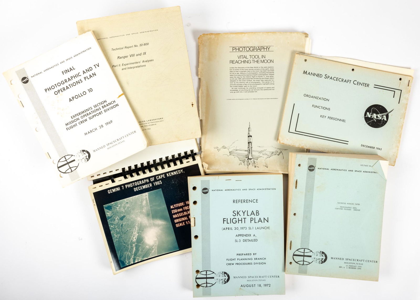 File Box Of NASA Reference Materials Many Related To (1 of 1)