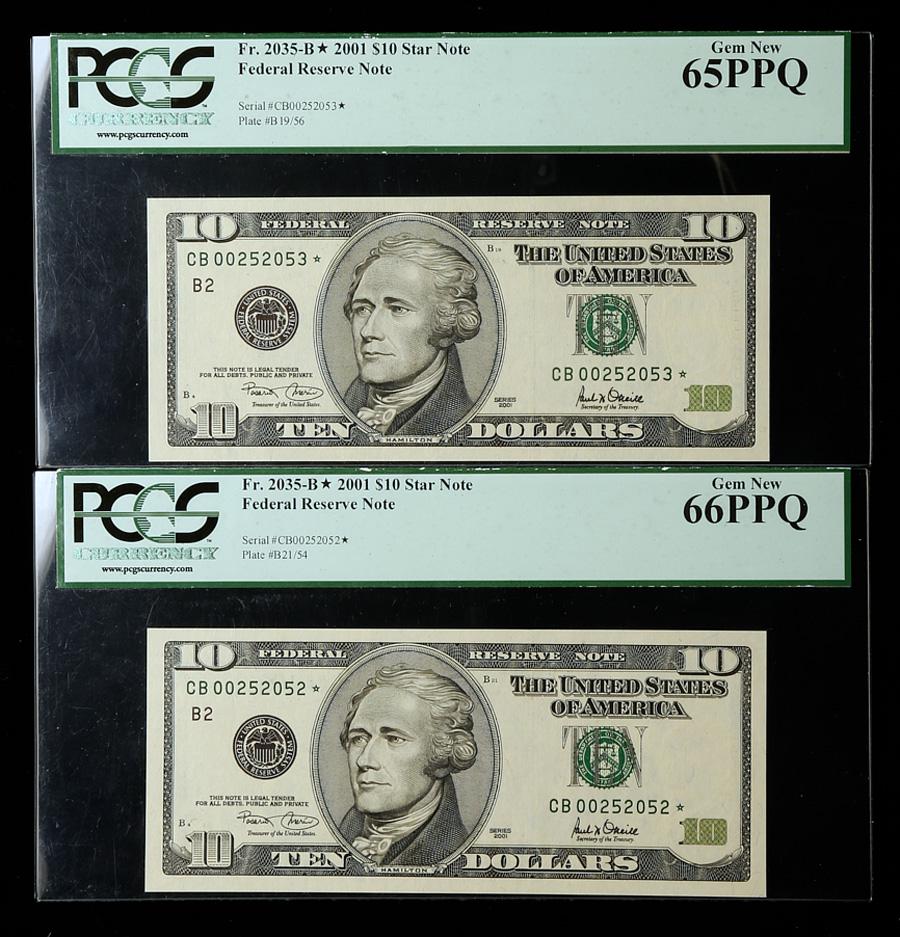 1999, $10 Federal Reserve Note (1 of 1)