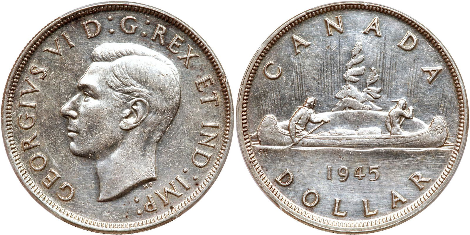 Canada. Dollar, 1945 (1 of 3)