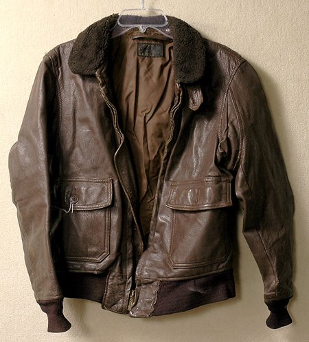 Apollo Program, c1965, Brown Leather Flight Jacket: Apollo Program, c1965, Brown Leather Flight Jacket. This jacket was worn by the consignor during his many years as a NASA photographer during which he photographed recovery operations in the Mercury, 