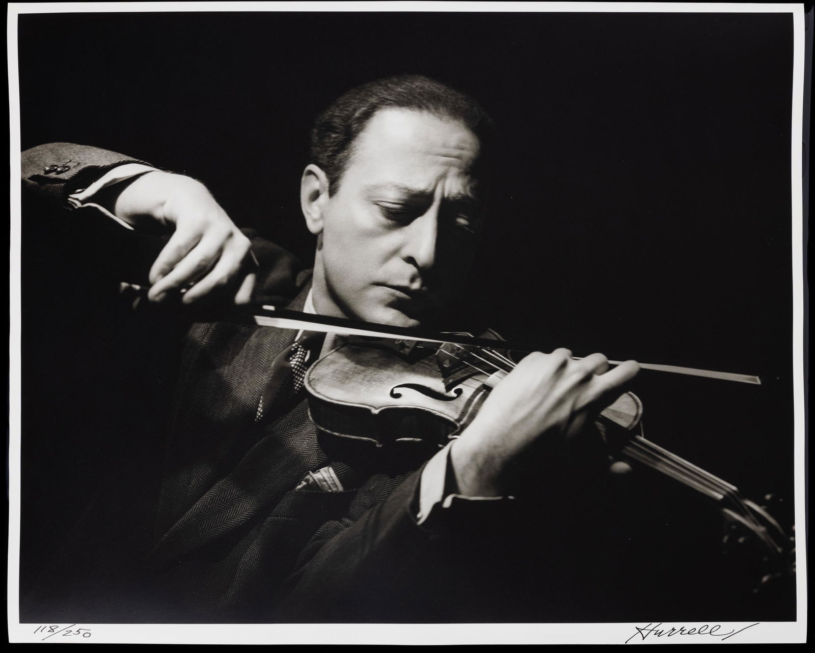 Jascha Heifetz by George Hurrell: Signed Limited (1 of 1)