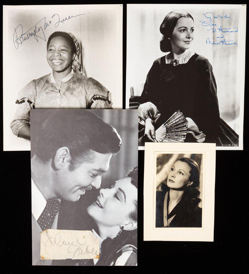 GONE WITH THE WIND: Collection of Signatures and Signed (1 of 1)