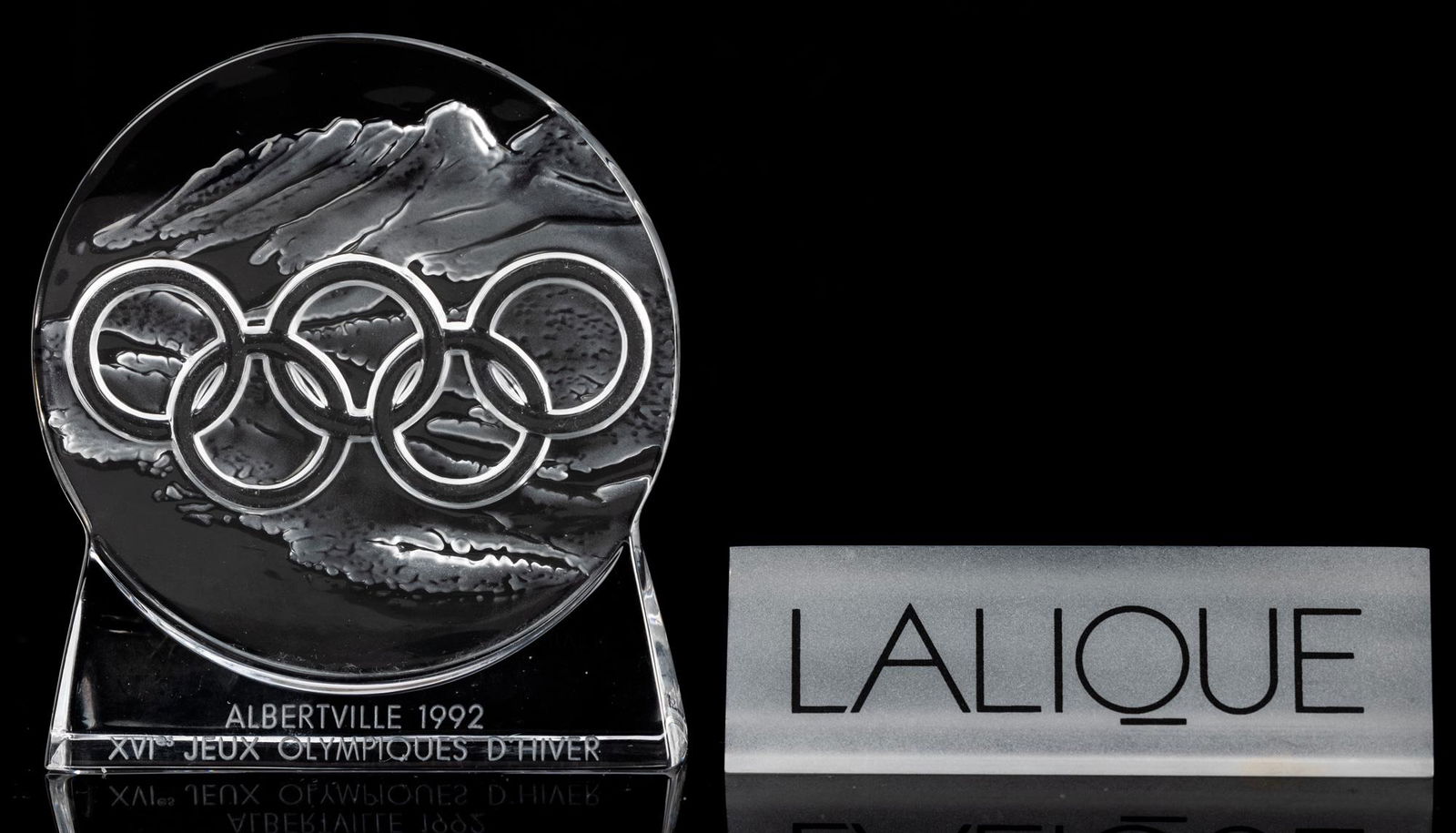 RenÃ© Lalique Albertville 1992 Olympic Commemorative (1 of 1)