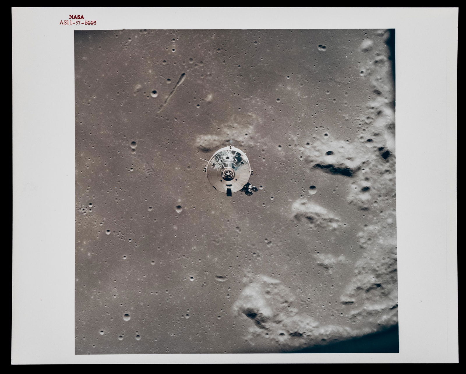 Apollo 11: Vintage Chromogenic Print "Command and (1 of 1)