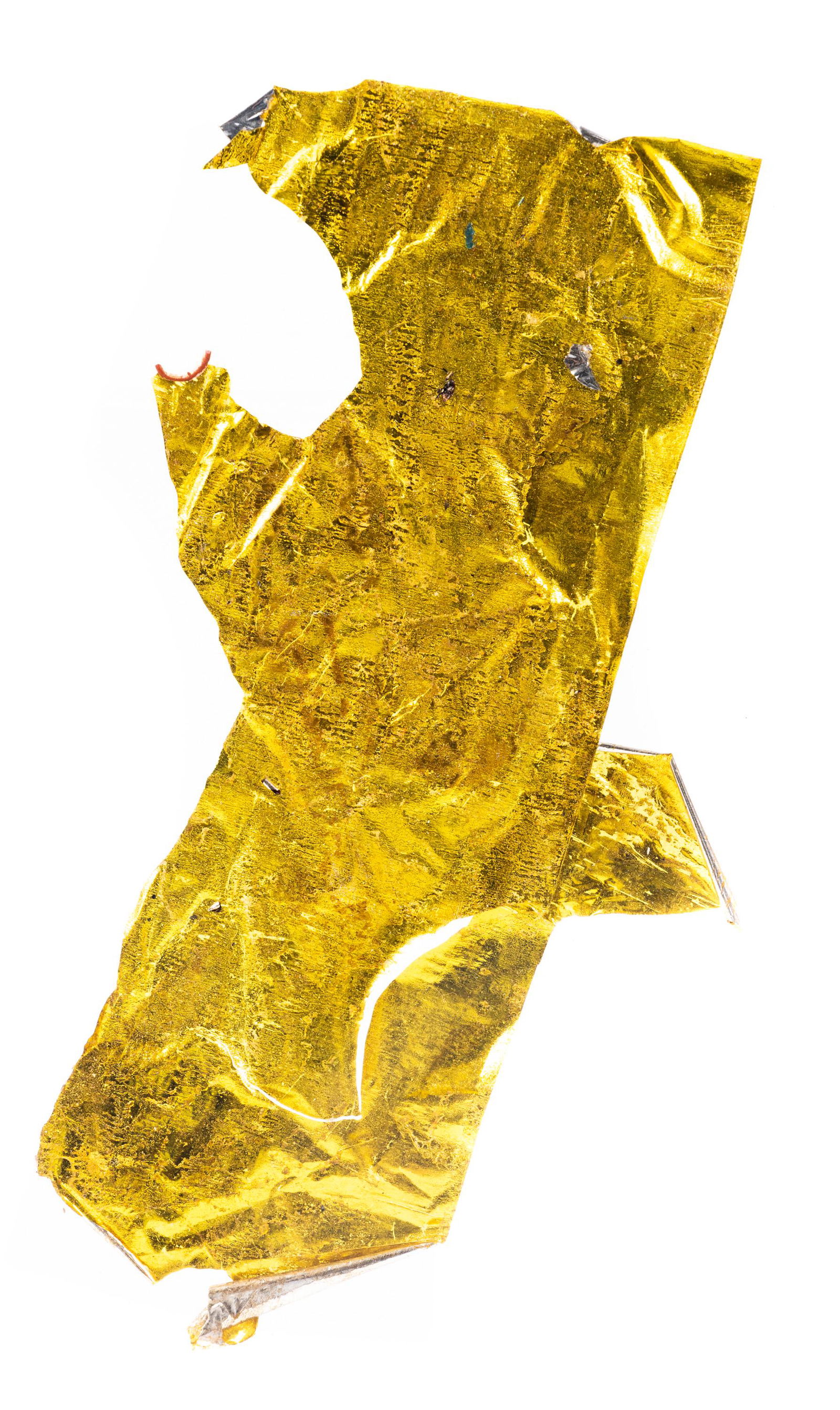 Apollo 13: Large segment of Flown Thermal Mylar Film (1 of 1)