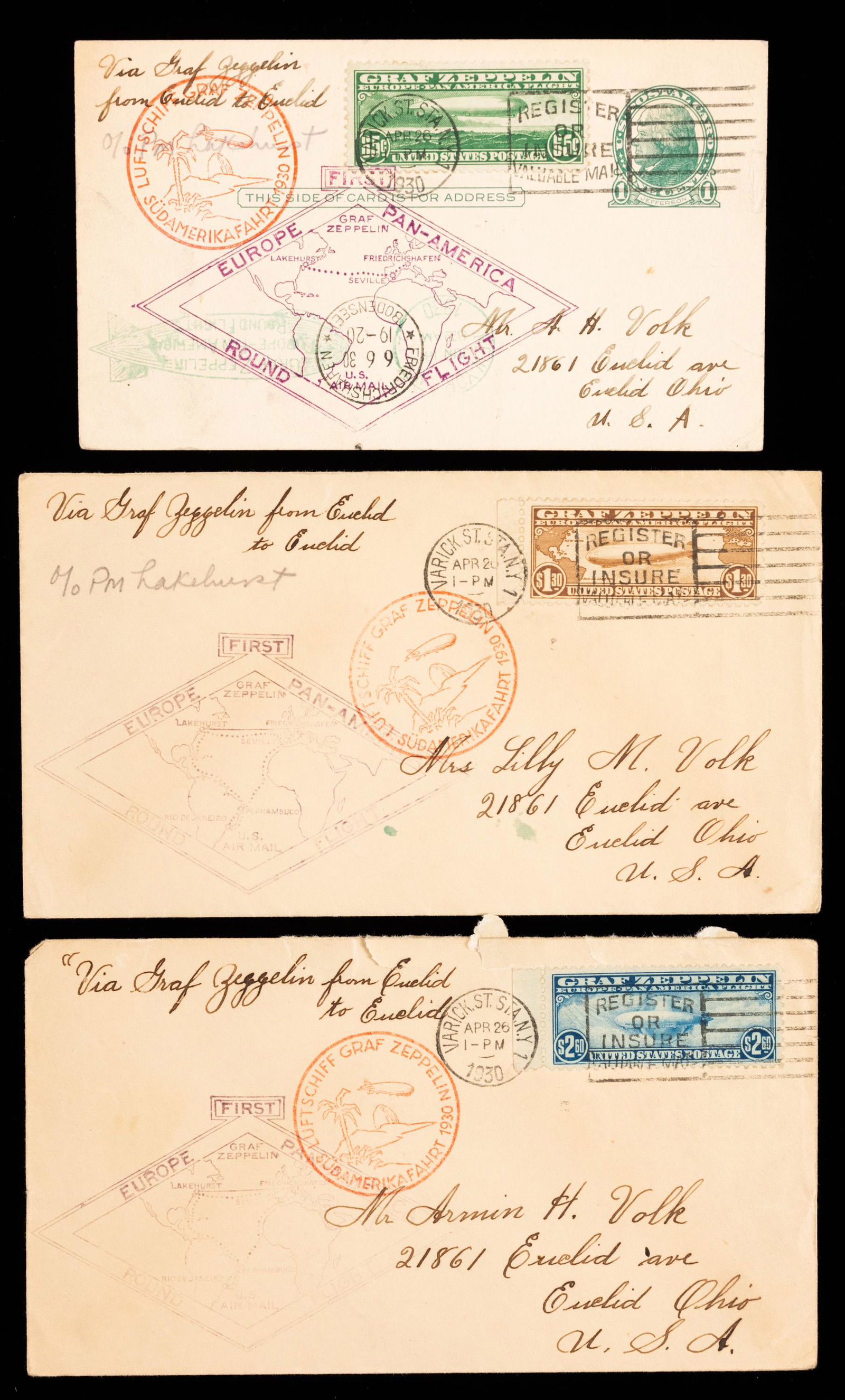 Airmail, 1930, Graf Zeppelin complete (1 of 1)
