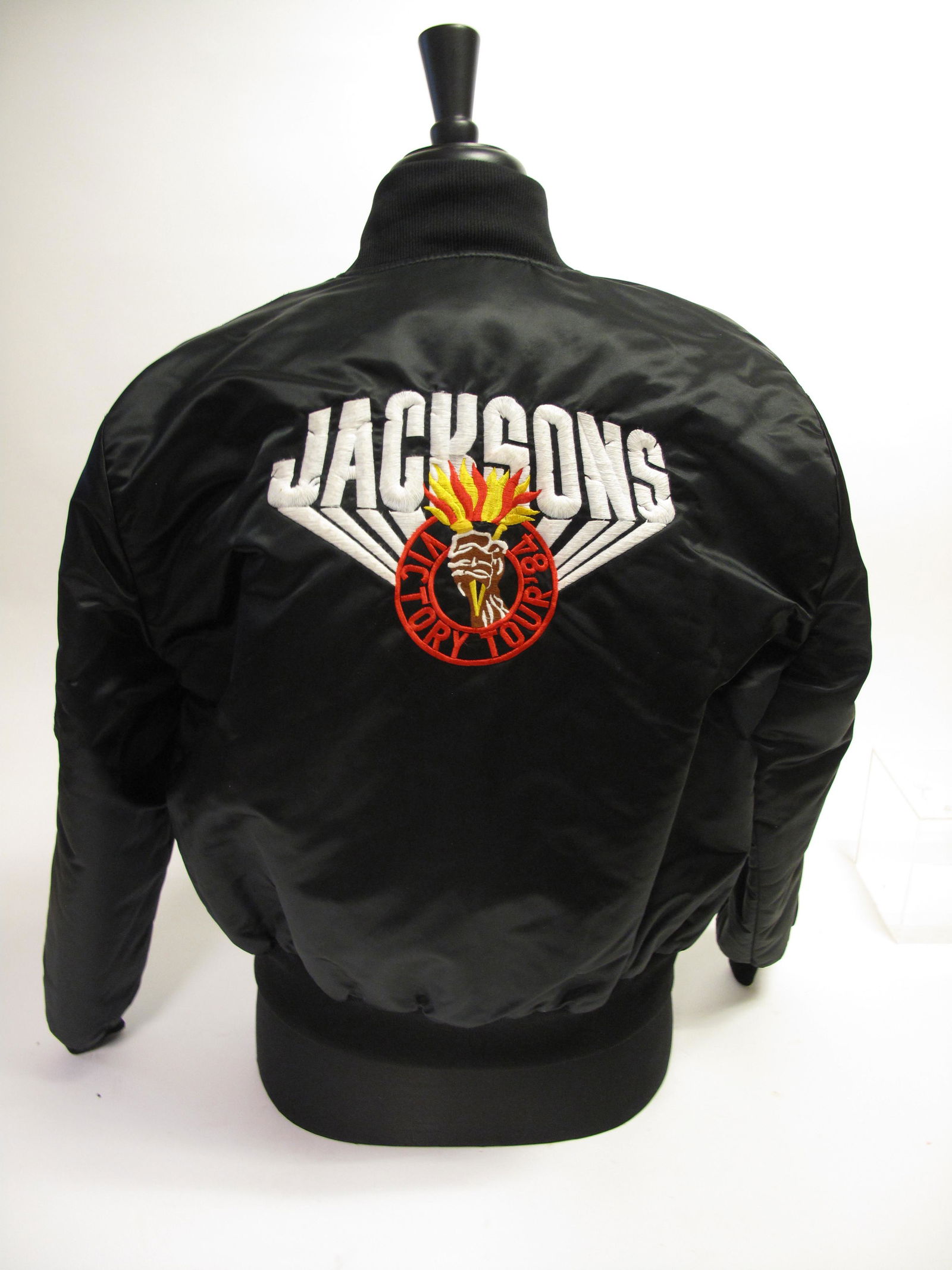 Michael Jackson, Jacksons World Victory Tour Staff Satin Jacket + Five Back Stage Staff All Access (1 of 1)