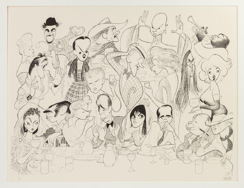 Hirschfeld, Al. "There's No Business Like Show Business" Signed Edition 73/175 (1 of 1)