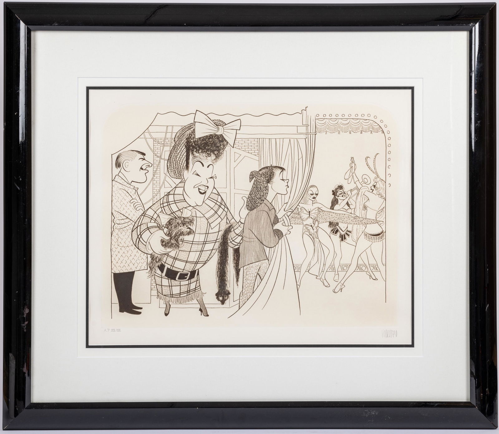 Hirschfeld, Al. "Gypsy" Signed & Numbered Lithograph (1 of 1)