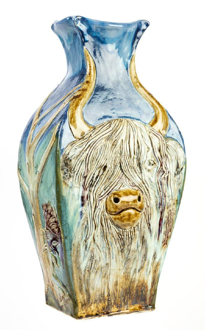 Handsome, Large Art Pottery Vase, Peinn Mor Pottery, Scotland (1 of 1)