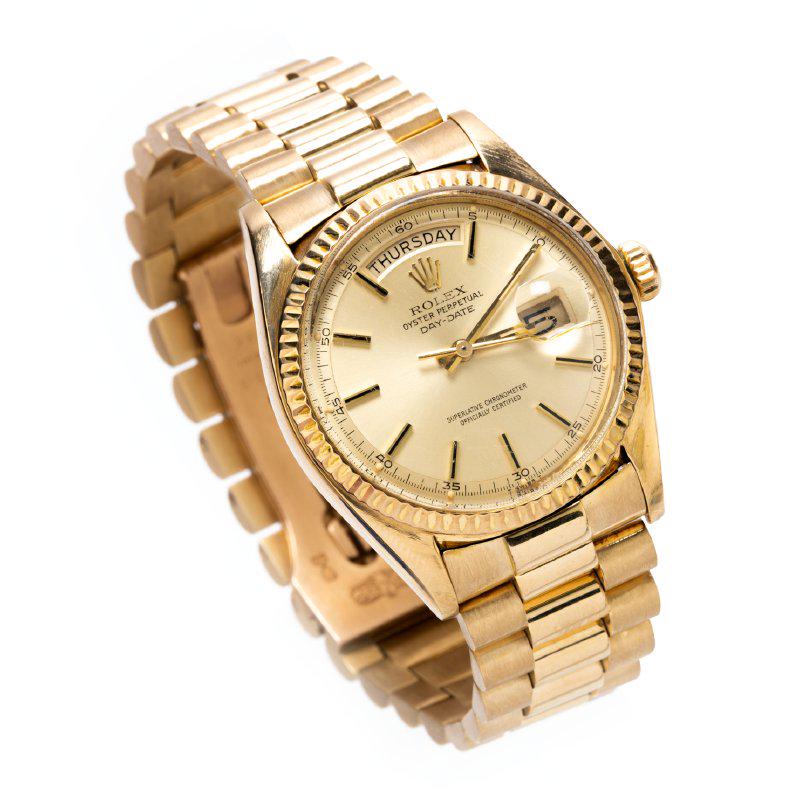 Men's Rolex 18K Yellow Gold President Watch and Band ca. 1976, Ref. 1803  Superior Pre-Owned (1 of 1)