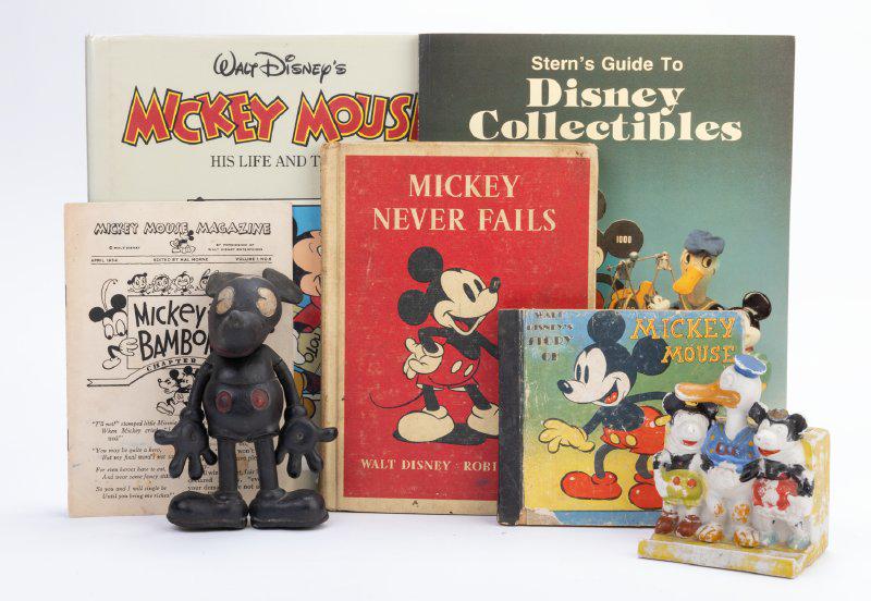 Fine Collection of Vintage Disney Collectibles ca. 1930s and Publications Including Bisque (1 of 1)