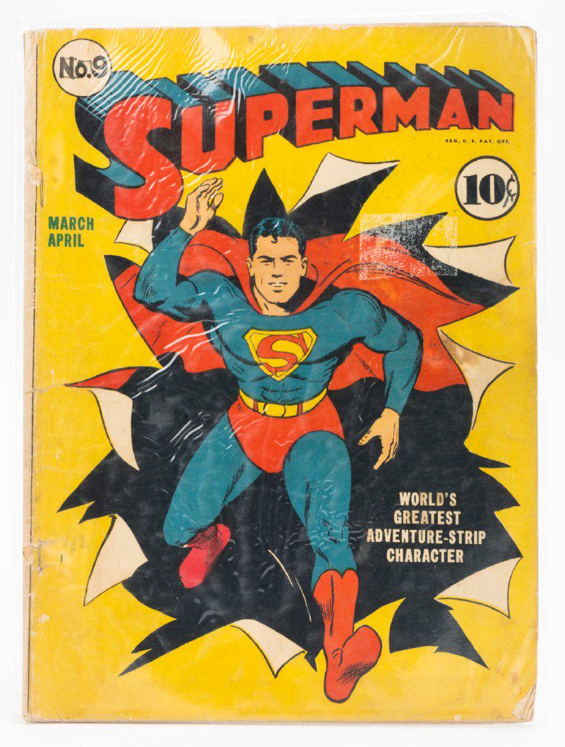 Superman No.9 D.C. Comics 1941. (1 of 1)