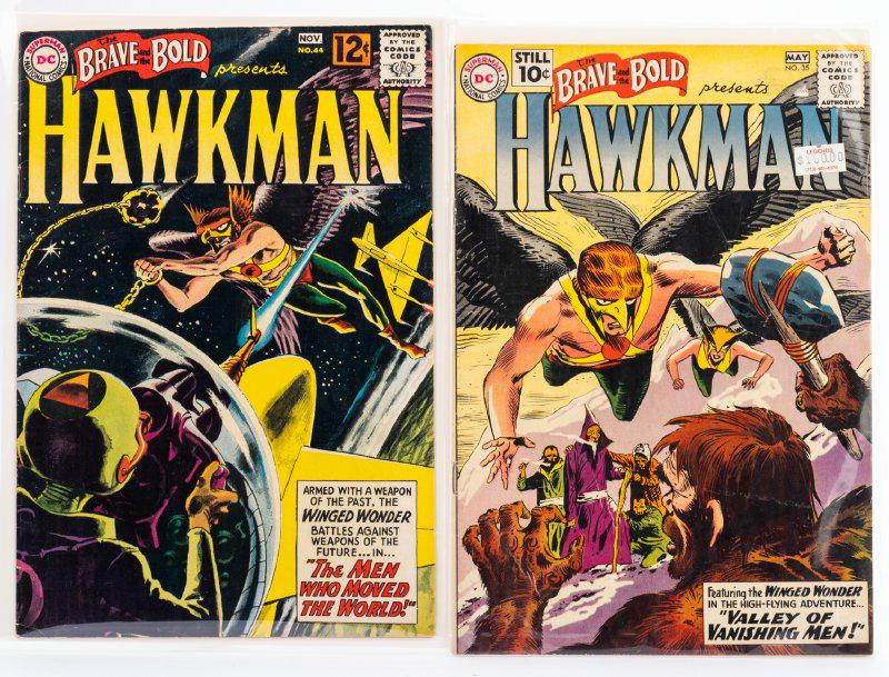 The Brave and the Bold No.35 and No.44 D.C. Comics 1961-62. (1 of 1)