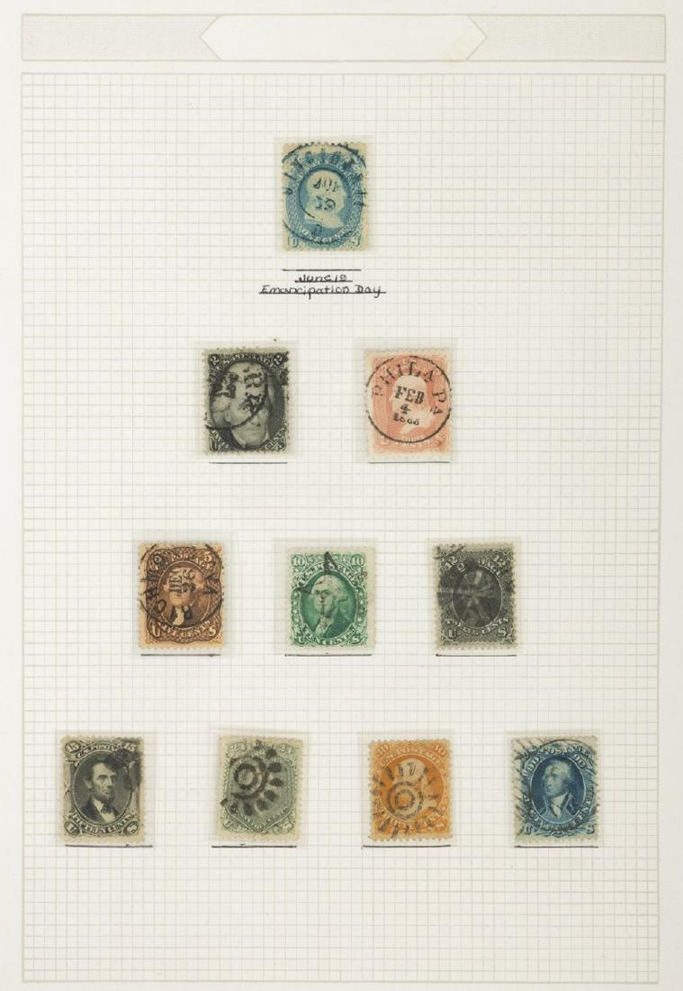 1861-62 1â€º-90â€º Used Group Of 10 Stamps (1 of 1)