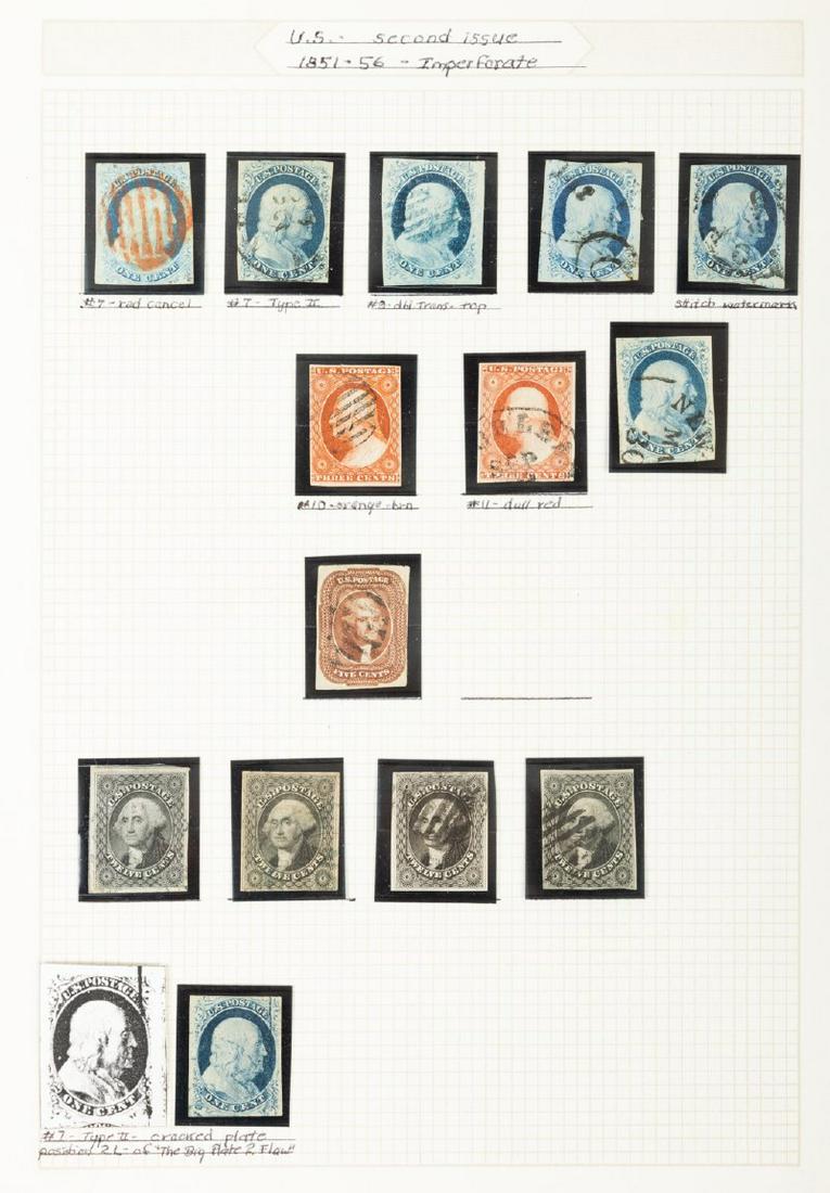 1851-56 Imperforates Used Group (1 of 1)