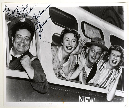 Gleason, Jackie: Gleason, Jackie (1916-87) American comedian and actor. Black and white glossy Photograph Inscribed and Signed, "To Gary - My Best Wishes - Jackie Gleason", no place, no date, 8 x 10 in