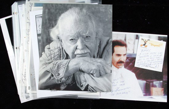 "Seinfeld" - Group of 14 Signed Items: "Seinfeld" - Group of 14 Signed Items. Twelve photographs and two notes, all inscribed to Danny, a young man in South Carolina who was suffering, and subsequently died, from a brain tumor, and