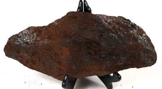 Meteorite Rare Ataxite: Meteorite Rare Ataxite. Ataxites are a rare type of iron-nickel meteorite that do not exhibit a Widmanstatten pattern when they are etched due to their high nickel content. Ataxites are known as ungro