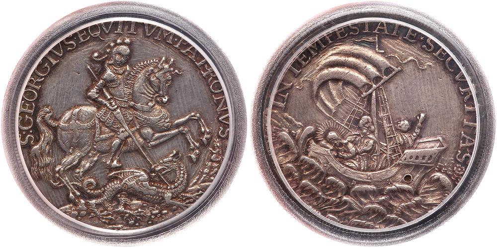 Hungary. Saint George Medallic Taler, c.1700 (1 of 1)