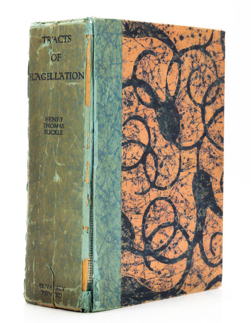 Buckle, Henry Thomas. TRACTS OF FLAGELLATION: From the Original Editions 412/500: Buckle, Henry Thomas. TRACTS OF FLAGELLATION: From the Original Editions 412/500. An early 20th century private printing with a limitation statement of 500 copies of which this is numbered 412. This p