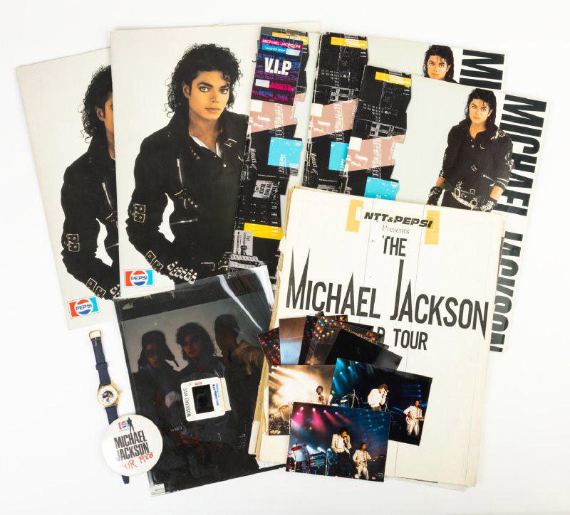 Michael Jackson: Two (2) Scarce Australia / New Zealand Programs, Three (3) General World Tour (1 of 1)