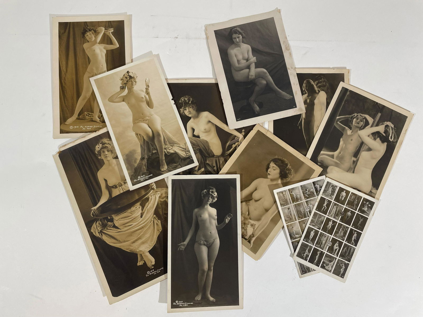 Aurora Studios: Outstanding Collection of 70+ Original 1913-15 Nudes Found Recently in Crawlspace of (1 of 1)
