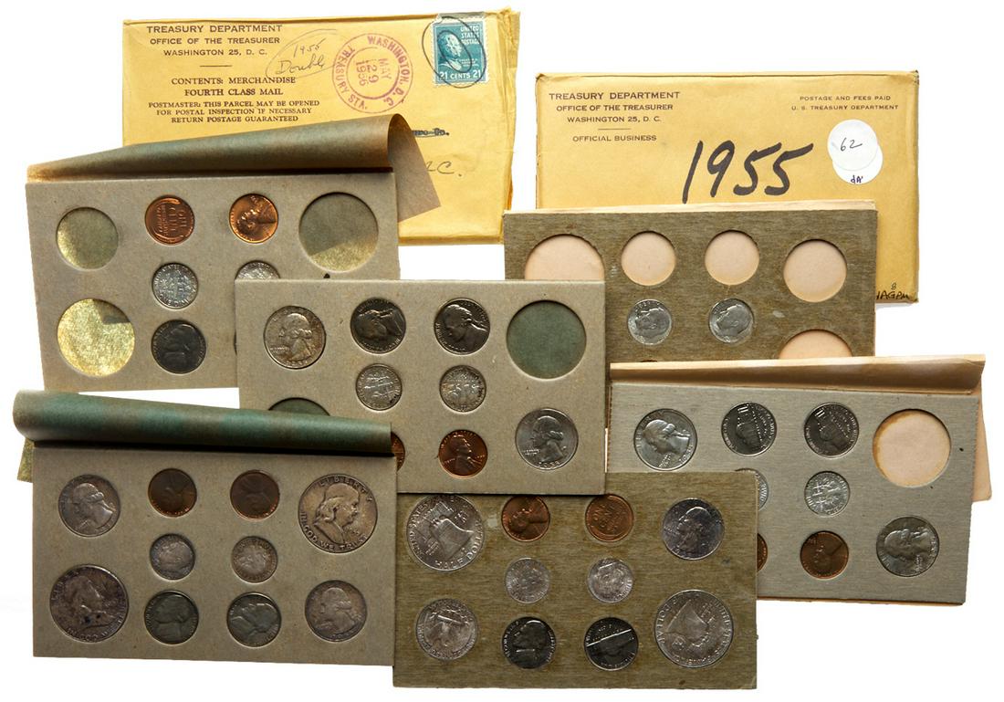 1955-P,D,S Mint Sets (1 of 1)
