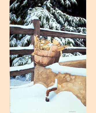 248: Bob Timberlake Feed Corn" Signed Ltd Ed Print"