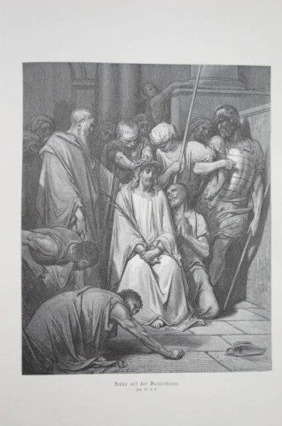 1870s Luther Bible- Dore engravings: 1870s Luther Bible- Dore engravings Die Heilige Schrift-Altern und Neuen Testaments , D. Martin Luther. (Holy Scriptures and New Testament) Mit zweihyndert und dreissig Bildern Von Gustav Dore'. Stutt