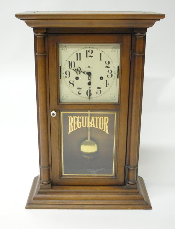 Howard Miller Regulator Clock: 24" tall.