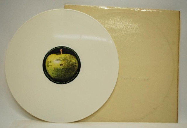 The Beatles White Vinyl "White Album" 12" LP: 2 33 1/3 Records. Apple Records. Stereo. PCS 7067. Records NM. Cover VG-VG+.
