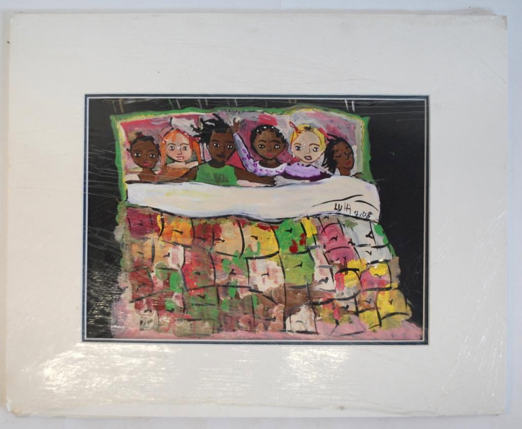 Lula Smith Folk Art Painting- NC Artist