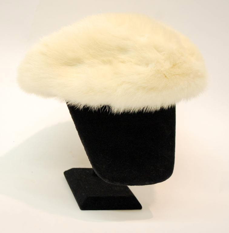 Marilyn Monroe's Mink Fur Hat: Marilyn Monroe's personally owned Mink Fur Hat, along with letter from friend, Sydney Guilaroff, certifying that this hat was given directly to him by Marilyn, out of her closet.