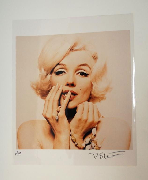 Marilyn Monroe "Last Sitting" Bert Stern: Marilyn Monroe Photographed by Bert Stern 20 x 24" Hand Signed and numbered 60 / 250. Excellent Condition. Chromogenic Color Print of Marilyn Monroe by Bert Stern. Signed and Numbered. From Stern's f